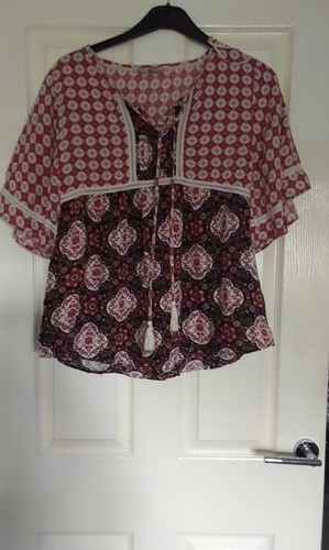 Ladies top short sleeve size - ladies,