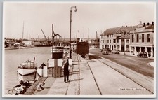 POOLE Dorset The Quay RP Postcard