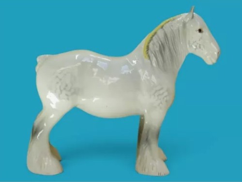 Beswick shire mare - mare, dapple