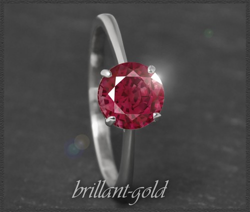Gold ladies ring 585 - gold, in