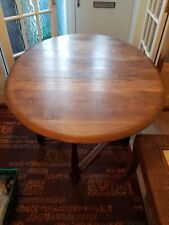 **SALE** Antique Late Victorian Solid Oak Gateleg Dining Table. VGC. Del Poss.