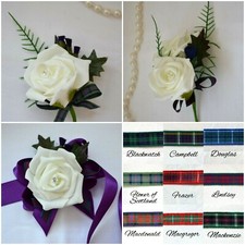 Scottish Buttonholes Wedding