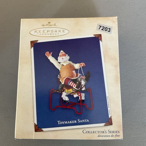 Toymaker santa hallmark 2003 - santa,