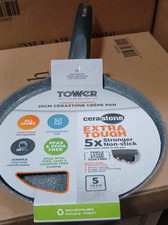 Tower Cerastone Crepe Pan 25cm