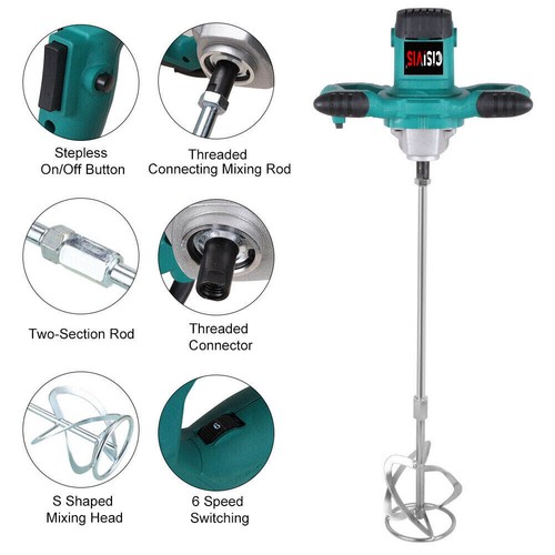 Electric cement mixer - cement,