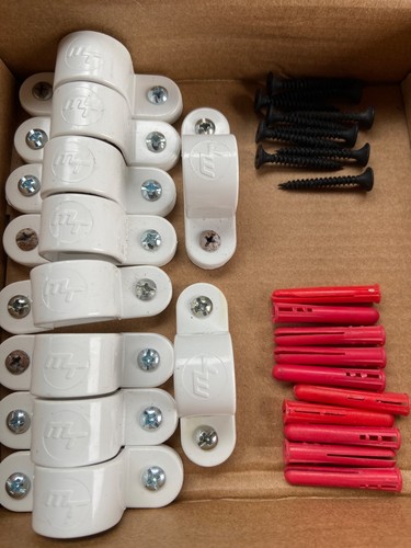 White pvc 10no marshall - white,