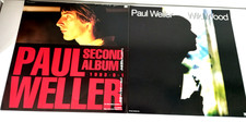 PAUL WELLER VERY RARE SET OF 2 JAPANESE WILD WOOD 12" X 12" PROMO PRINTS THE JAM
