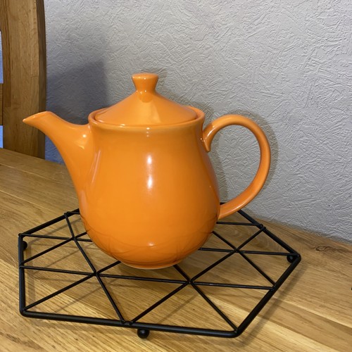 Yong orange stoneware - , teapot