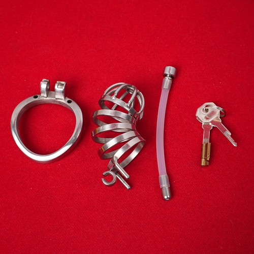 Male chastity belt cage metal - male,