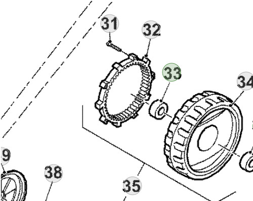 Genuine john deere walk behind - john,