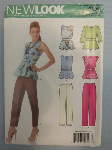 New look 6196 sewing pattern - look,