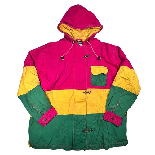 Honors color block hooded - color,