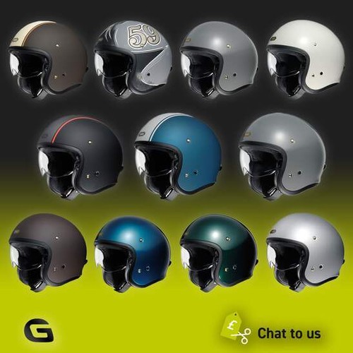 Shoei motorcycle helmet - shoei, j.o.