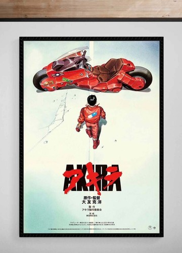 Akira 1988 poster anime manga - akira,