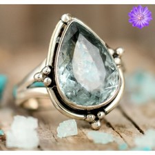 Aquamarine Gemstone 925