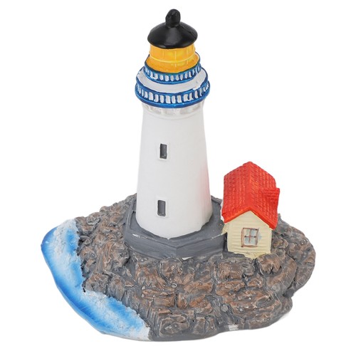 Lighthouse ornament resin - ornament,