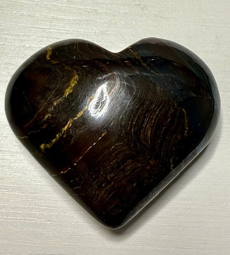 Tiger iron stone heart - tiger,