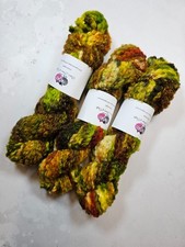 Alpaca / highland wool yarn, Chunky weight, 100g, TURNING LEAVES