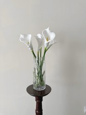 Artificial White Calla Lily Bouquet 5-Stem Bouquet