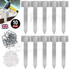 10 x Railway Sleeper Brackets