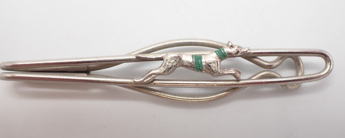 Antique silver tone art deco - silver,