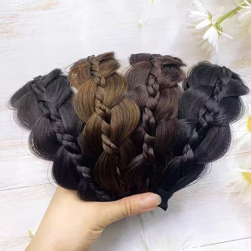 Fake thick plaited chunky - plaited,