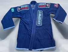 Keiko Raca Kimono Gi Top 1 Medium Jiu Jitsu Patches Karate Uniform Long Beach