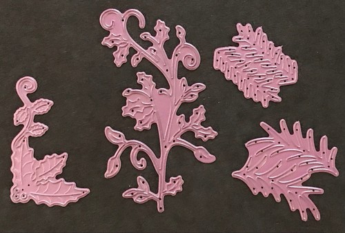 Christmas holly flourish - , +