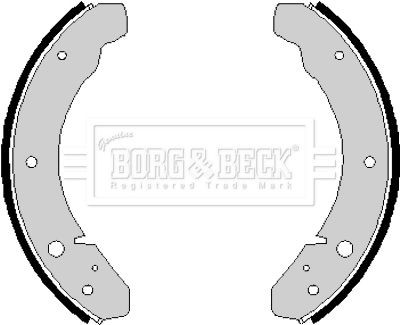 Borg beck bbs6141 brake shoe - borg,