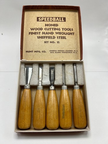 Speedball honed wood cutting - speedball,