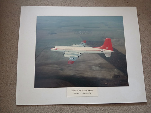 Bristol britannia xx367 - xx367, a.&
