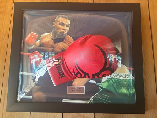 Mike tyson signed glove - mike,