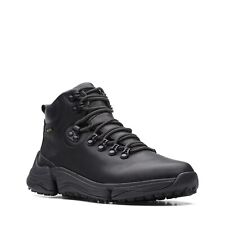 Clarks Ladies Lace-up Ankle Boots TRI PATH DAY 2 GTX Black Leather UK 7 / 41