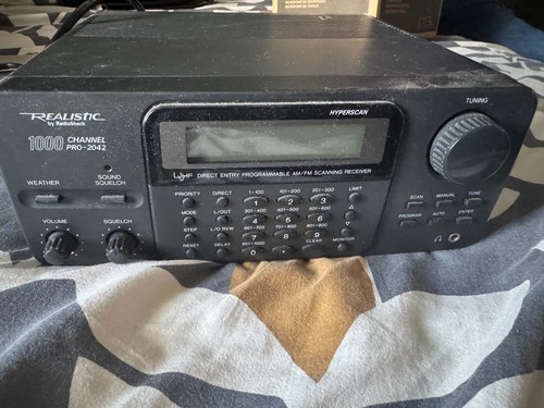 Pro 2042 scanner receiver - scanner, 1000