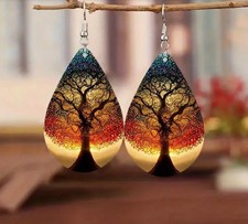 1 Pair 2D Vintage Boho Style