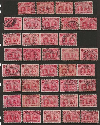 Rhodesia double head - double, 38