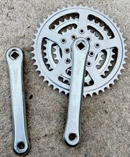 Vintage Tracer Crank Set TRIPLE 170 Klunker MTB Raleigh Mountain Tour 80s 