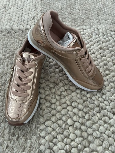 Ladies pink guess trainers - pink,