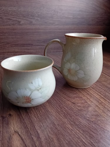 Denby daybreak sugar bowl - sugar,