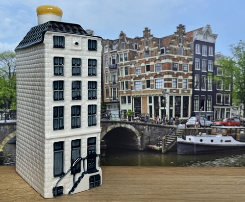 Klm delft blue miniature - delft,