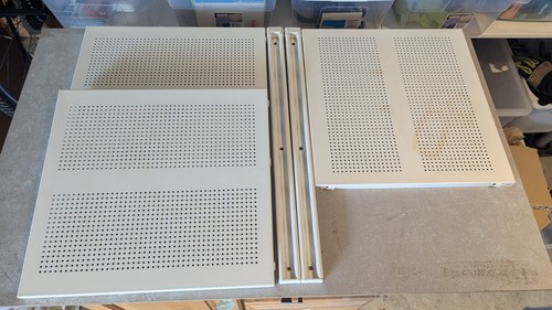 Ikea algot metal shelf shelves - ikea,