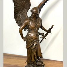 Bronze Sculpture Statue Woman