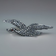 Vintage Staybrite Duck Brooch