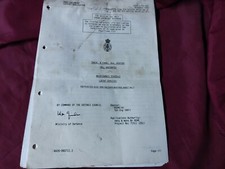 Bedford TM 8 ton , 4x4 Maintenance schedule ,  2320-L-701-601