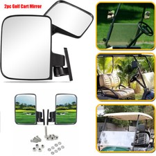 2PCS Golf Cart Side Mirrors