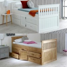 Wooden Storage Bed, Captains 4