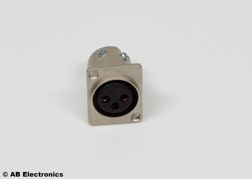 Pin mount socket jack xlr - mount,