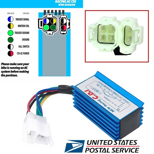 Racing pin 4 plug - racing, cdi
