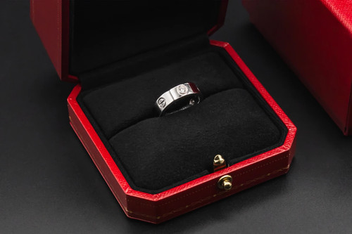Cartier love ring diamonds - ring,