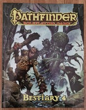 RPG Book Pathfinder Bestiary 4
